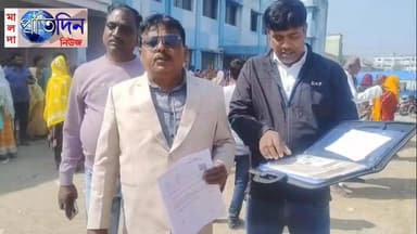 সুশান্ত সরকার মালদাঃ কেন্দ্রীয় সরকারের পুরস্কার প্রাপ্ত প্রাক্তন প্রধানকে SIR শুনানিতে ডাক