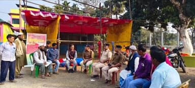 মাদারিহাট: রাঙালিবাজনায় মেলা এলাকা পরিদর্শন করলেন প্রশাসনিক কর্তারা