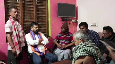 ସୁକିନ୍ଦା: ସାନବାଲିକୁଦା ଗ୍ରାମରେ ଶୋକ ସନ୍ତପ୍ତ ପରିବାର ବର୍ଗଙ୍କୁ ସମବେଦନା ଜଣାଇଲେ ବିଧାୟକ ହିମାଂଶୁ