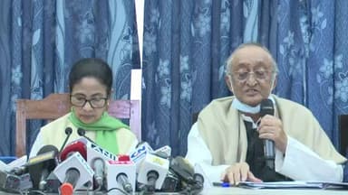 রাজ্যের অন্তর্বর্তীকালীন বাজেট পেশের পর সাংবাদিক সম্মেলন |