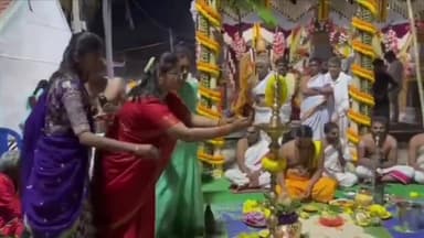 ತುರುವೇಕೆರೆ: ಕಣಕೂರಿನಲ್ಲಿ ವೆಂಕಟೇಶ್ವರ ದೇಗುಲ ಉದ್ಘಾಟನೆ, ಕಲ್ಯಾಣೋತ್ಸವ