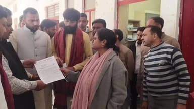 बड़ौत: बड़का रोड पर बिना पैकिंग और आयुष सत्यापन की संदिग्ध दवाओं की अवैध बिक्री, तहसील में दिया ज्ञापन