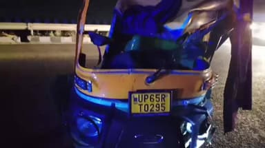 चंदौली: बगही कुम्भापुर समीप एनएच-19 पर खड़े वाहन से टेंपो टकराया, एक की मौत और तीन घायल