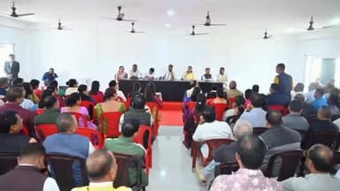 তেজপুৰ: তেজপুৰত ভাৰতীয় জনতা পাৰ্টিৰ বিশেষ সাংগঠনিক সভা