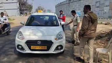 అసిఫాబాద్: ఆసిఫాబాద్ లో ముమ్మరంగా పోలీసుల వాహనాల తనిఖీలు