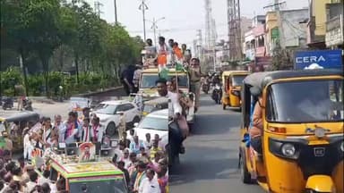 కొత్తగూడెం: పాల్వంచలో మున్సిపల్ కార్పొరేషన్ ఎన్నికల ప్రచారంలో పాల్గొన్న మంత్రి పొంగులేటి