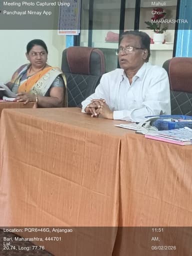 धारणी: 06-Feb-26 : 26 जानेवारी ची तहकुब ग्रामसभाट