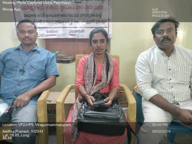 ఎచ్చెర్ల: 06-Feb-26 : Socialaudit Gramasabha 18Th Round