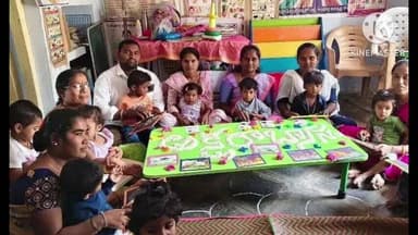 చిట్యాల: వట్టిమర్తి గ్రామంలో అంగన్వాడీలో అక్షరబ్యాసం