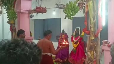 சாத்தான்குளம்: சாத்தான்குளம் அங்காளபரமேஸ்வரி ஆலயத்தில் மகா சிவராத்திரி திருவிழா கொடியேற்றத்துடன் துவக்கம்