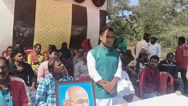 Shahdol dist,, S.E.C.L sohagpur area amlai ocm me ( RKTC ) company ke khilaf anischit kaleen dharna paradarsan kiya gya