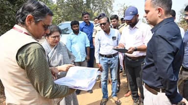 మహదేవ్పూర్: మే మొదటి వారం వరకు సరస్వతి అంత్యపుష్కరాలకు చేపట్టిన పనులను పూర్తిచేయాలి : దేవదాయ శాఖ ప్రిన్సిపల్ సెక్రెటరీ శైలజ రామయ్యర్