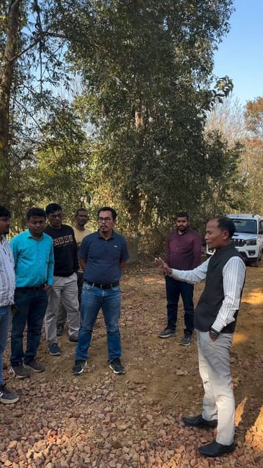 গণ্ডাছড়া: বিশ্বরাম পাড়া সড়ক পরিদর্শন করেন MDC