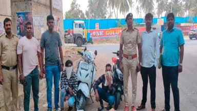 ಶ್ರೀರಂಗಪಟ್ಟಣ: ಪಟ್ಟಣದಲ್ಲಿ ಗಾಂಜಾ ಮಾರಾಟಕ್ಕೆ ಯತ್ನ, ಇಬ್ಬರ ಬಂಧನ