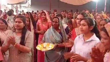 चांद: बेलगांव में श्रीमद् भागवत कथा जारी, उमड़ रही श्रद्धालु भक्तों की भीड़