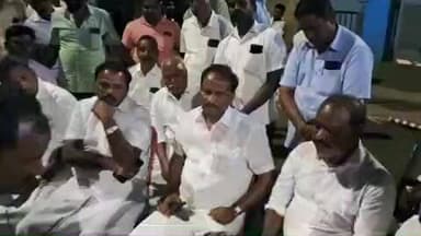 விருத்தாசலம்: ஊத்தங்காலில் தனியார் மின் நிலையத்தில் தொழிலாளி உயிரிழப்பு எம்எல்ஏ தலைமையில் போராட்டம்