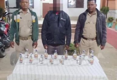 ବିରିଡି: ବିରିଡି ପୋଲିସ ପକ୍ଷରୁ ବିରିଡି ଥାନା ଅଞ୍ଚଳରେ ଚଢ଼ାଉ ବିପୁଳ ପରିମାଣରେ ଚୋରା ଦେଶୀ ମଦ ଜବତ ସହ ଅଭିଯୁକ୍ତ ଗିରଫ