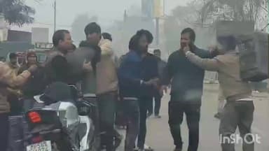 महाराजगंज: शिकारपुर चौराहे पर दो पक्षों के बीच मारपीट, वीडियो हुआ वायरल