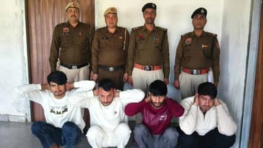 रेवाड़ी: खोल थाना पुलिस ने भालखी के सरपंच प्रतिनिधि पर जानलेवा हमले के 4 और आरोपियों को किया गिरफ्तार