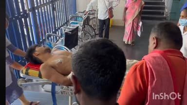 കാഞ്ഞിരപ്പള്ളി: മുണ്ടക്കയത്ത് കടയിൽ ലൈറ്റ് ഇടുന്നതിനിടെ ഷോക്കേറ്റ് 11 കെ.വി ലൈനിൽ വീണു യുവാവിന് പരിക്ക്