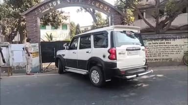 বর্ধমান ২: আঝাপুর বিদ্যালয়ে পরিদর্শনে এলেন মধ্যশিক্ষা পর্ষদের চেয়ারম্যান