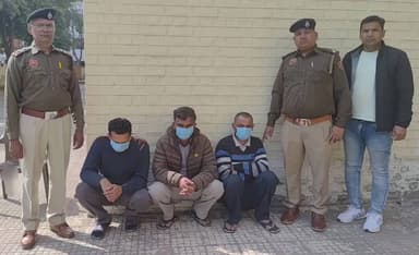 बहादुरगढ़: सीआईए झज्जर पुलिस टीम ने डकैती और अपहरण के मामले में तीन और आरोपियों को किया गिरफ्तार