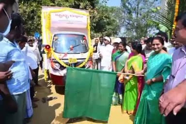 కమలాపురం నియోజకవర్గం చెన్నూరు గ్రామంలో చెత్త నుండి సంపద తయారీ కేంద్రాన్ని ప్రారంభించిన మంత్రి సవిత