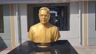 ராசிபுரம்: முன்னாள் முதல்வர் சுப்பராயன் சிலை திறப்பு விழாவையொட்டி எம்.பி.ராஜேஷ்குமார் ஆய்வு செய்தார்