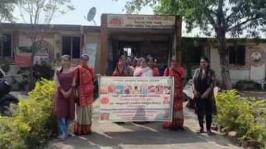 જાંબુઘોડા: જાંબુઘોડાના ડુમા પ્રાથમિક આરોગ્ય કેન્દ્ર ખાતે સ્પર્શ રક્તપિત્ત જન જાગૃતિ અભિયાન અંતર્ગત રેલી-જાગૃતિ કાર્યક્રમ યોજાયો