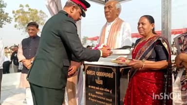 લીલીયા: પુંજાપાદર ગામે સરદાર વલ્લભભાઈ પટેલની પ્રતિમાનું અને શહીદ વીર મેજર ઋષિકેશ રામાણીની પ્રતિમાનું અનાવરણ કરાયુ