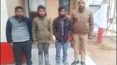 महाराजगंज: घुघली पुलिस ने पम्पिंग सेट चोरी का किया खुलासा, तीन आरोपियों को किया गिरफ्तार