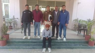 करनाल: मेरठ रोड पर अवैध हथियार के साथ आरोपी गिरफ्तार, एक देशी पिस्तौल और कारतूस बरामद