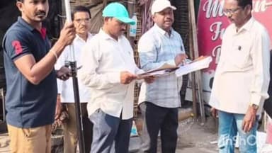 భద్రాచలం: భద్రాచలం జిసిసి గిరి బజార్ పరిధిలో ఉన్న ఖాళీ స్థలం ఆక్రమణకు గురికావడంతో సర్వే చేసిన రెవెన్యూ అధికారులు