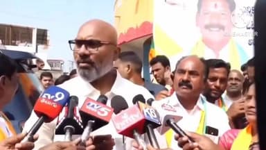 నిజామాబాద్ సౌత్: నిన్నటి సభలో సీఎం రేవంత్ రెడ్డి అవగాహన లేకుండా మాట్లాడాడు: నగర మున్సిపల్ ఎన్నికల ప్రచారంలో ఎంపీ అరవింద్ కౌంటర్