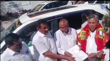 ಮಧುಗಿರಿ: ಮಧುಗಿರಿಗೆ ಆಗಮಿಸಿದ ಸಚಿವ ಕೆ ಎಚ್ ಮುನಿಯಪ್ಪಗೆ ಅದ್ದೂರಿ ಸ್ವಾಗತ