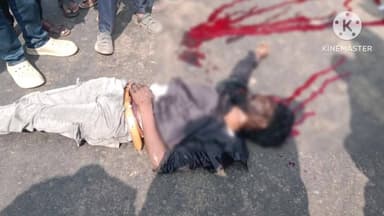 వైరా: ఏన్కూరు పల్లిపాడు రహదారిపై గుబ్బగుర్తి గ్రామం వద్ద రోడ్డు ప్రమాదం ఓ వ్యక్తికి తీవ్ర గాయాలు