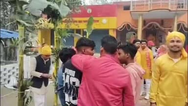 कप्तानगंज: नैकाछपरा अमरपुर में 501 कन्याओं की कलश यात्रा के साथ श्री रूद्र महायज्ञ का भव्य शुभारंभ