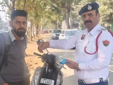 गुरुग्राम: जिले में 01.01.2026 से 31.01.2026 तक बिना हेलमेट यातायात नियम तोड़ने वाले 17145 वाहन चालकों के चालान काटे गए