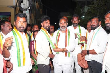 వేములవాడ: కాంగ్రెస్ పార్టీలో భారీగా చేరికలు,ఆహ్వానించిన ప్రభుత్వ విప్ వేములవాడ ఎమ్మెల్యే ఆది శ్రీనివాస్