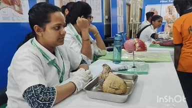 वाशिम: कुतूहल या विज्ञान प्रदर्शनीमध्ये मानवी शरीर शास्त्रातील विविध बाह्य व अंतर्गत अवयवाचे नागरिकांना झाले दर्शन