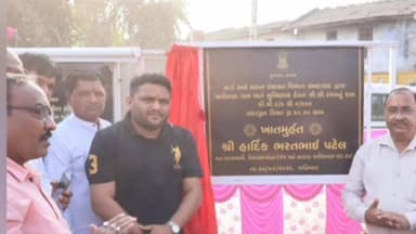 માંડલ: જાલીસણા ગામથી કરોડોના વિકાસ કામોનું ધારાસભ્ય હાર્દિક પટેલના હસ્તે ભુમિ પૂજન અને લોકાર્પણ