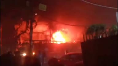 शाहदरा: शाहदरा इलाके में एमसीडी के मालखाने में भीषण आग