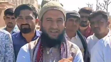 सेड़वा: सेड़वा तहसील के उतरवा में बुजुर्ग व्यापारी से मारपीट का वीडियो वायरल, सौहार्द बिगाड़ने का आरोप, थाने का घेराव