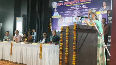 बाढ़डा महिला महाविद्यालय में राष्ट्रीय सेमिनार, शिक्षा और संस्कृति पर गूंजे विचार
#GovtCollegeBadhraNationalSeminar
#Go...