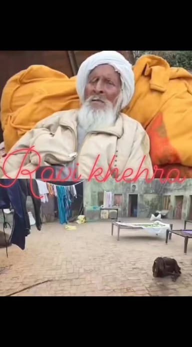 ਤਾਰਨ ਤਾਰਨ: 126 ਸਾਲ ਦਾ ਬਜ਼ੁਰਗ! ਕਿਹਾ- "ਘਿਓ-ਪੰਜੀਰੀ ਖਾਂਦਾ, ਬਦਾਮ ਹਮੇਸ਼ਾ ਬੋਝੇ ਵਿੱਚ ਰਹਿੰਦੇ..."
ਸ਼ਹੀਦੇ ਆਜ਼ਮ ਭਗਤ ਸਿੰਘ ਨਾਲ ਮੁਲਾਕਾਤ...