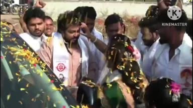 కూసుమంచి: అభివృద్ధి లేదని ప్రశ్నించడానికి జనసేన పార్టీ పోటీ లో ఉన్నది :ఏదులాపురం మున్సిపాలిటీ ఎన్నికల ప్రచారంలో సినీ హీరో తనీష్