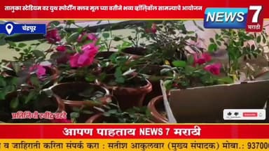 तालुका स्टेडियम वर युथ स्पोर्टींग क्लब मूल च्या वतीने भव्य व्हॉलि्बॉल सामन्याचे आयोजन