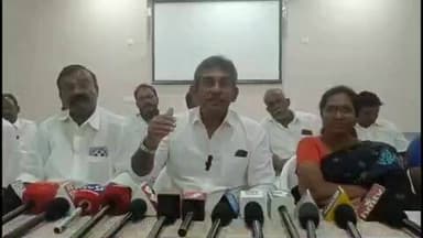 తిరుమల లడ్డు వ్యవహారంలో సీఎం చంద్రబాబు ఆరోపణలు సరైనవి కావు: వైకాపా సమన్వయకర్త నేదురుమల్లి రామ్ కుమార్ రెడ్డి ఫైర్