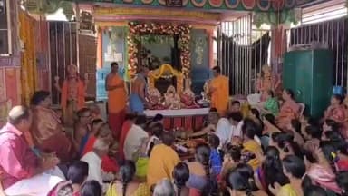 అసిఫాబాద్: శ్రీ కేశవనాథ్ స్వామి ఆలయంలో కళ్యాణోత్సవం