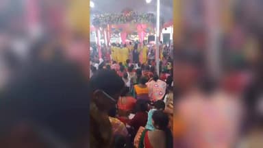 খোয়াই: খোয়াই পুরান বাজারে ১৪ মাদলের শেষ দিন ব্যাপক ভিড় ভক্তবৃন্দদের